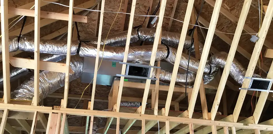  Alford Air builds all its own duct work, saving you money.